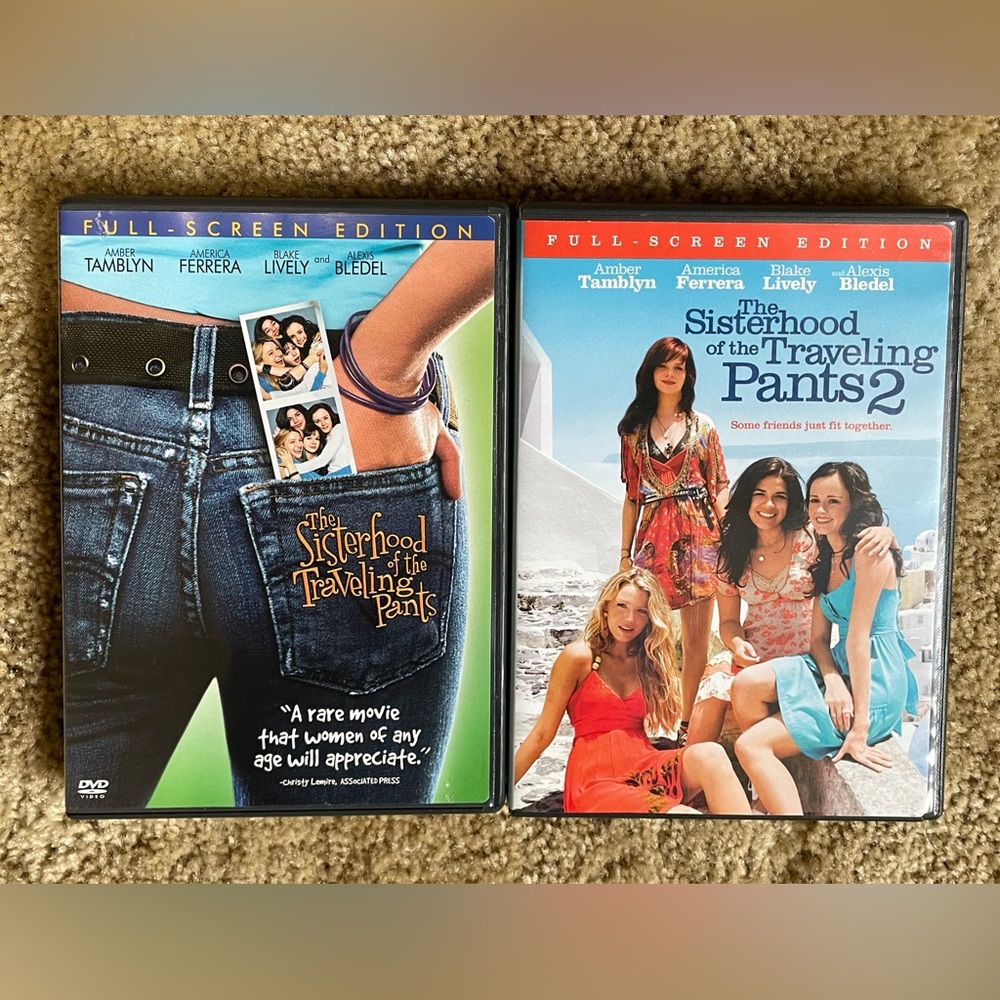 The Sisterhood of the Traveling Pants 1 & 2 DVD Bundle